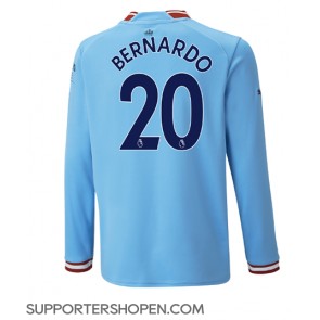 Manchester City Bernardo Silva #20 Hemma Matchtröja 2022-23 Långärmad